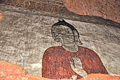 Bagan Myanmar. Paintings of the circumambulatory corridor of the Sulamani temple. 